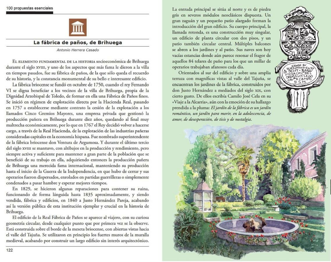 Apto La Fabrica De Panos Brihuega Esterno foto